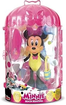 בובת מינימאוס ואביזרים ורודה