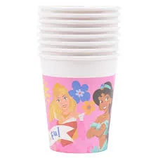 כוסות נסיכות 8 יח'