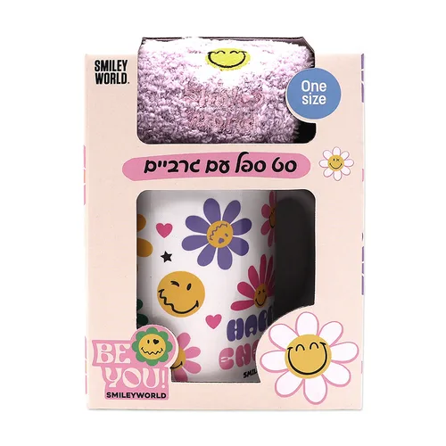 סט ספל עם גרביים