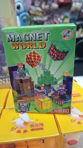 קופסת מגנטים מיינקראפט